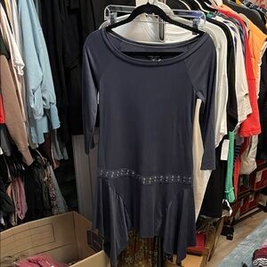 Silence + Noise Midnight Blue Dress